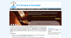 Desktop Screenshot of dksomaiyaassociates.com